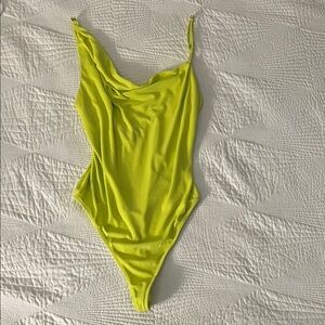 Lime Green woman’s bodysuit